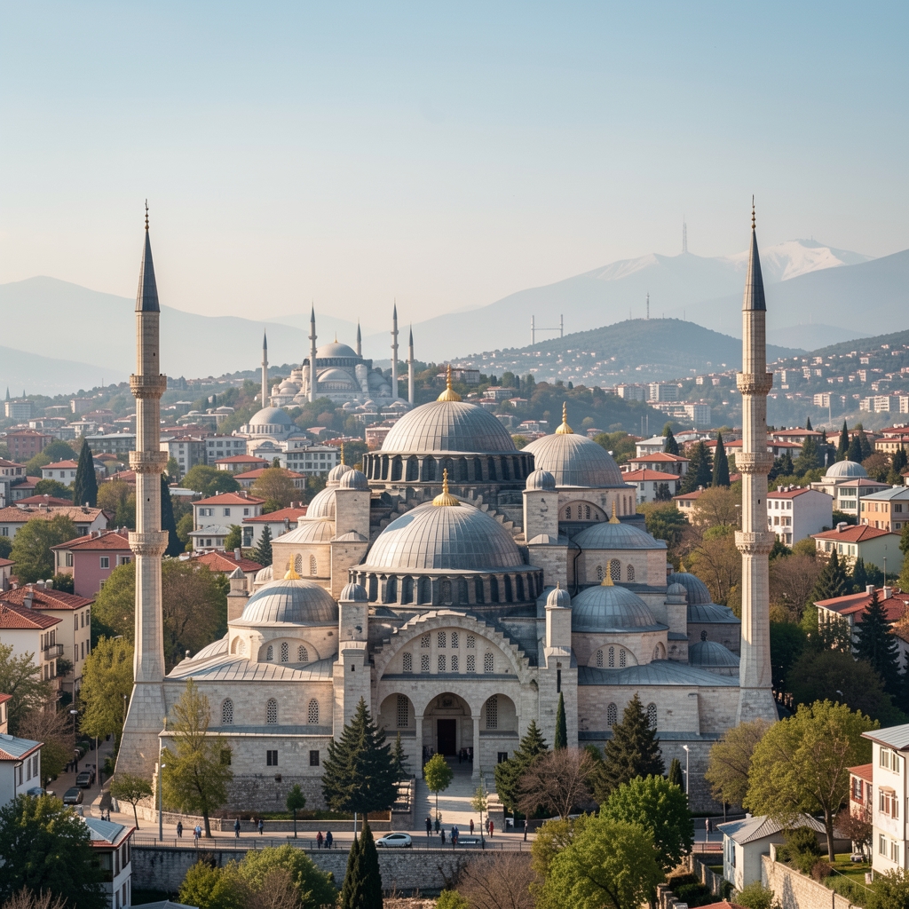 Türkiye'de kaçak ışık kirliliğinden uzak, insansız doğal kamp alanında dağ manzarası